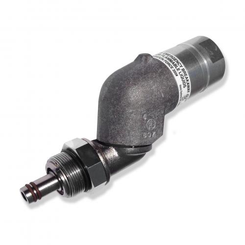 75 Series Swivel Breakaway Installed Between Hose & Nozzle 75 Series Swivel Breakaway Installed Between Hose & Nozzle